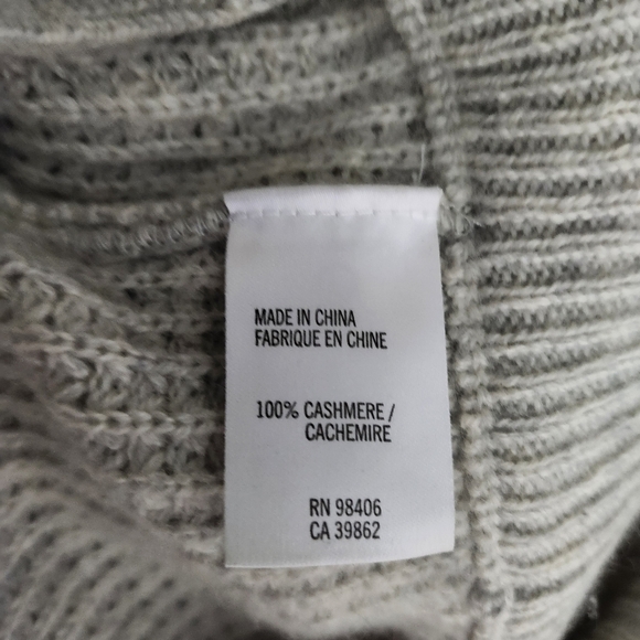 Theory Cashmere Short Sleeve Sweater Jacket M - Picture 9 of 10